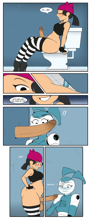 Cartoon Glory Hole Porn - XJ9 and the Glory hole Porn comic, Rule 34 comic, Cartoon porn comic -  GOLDENCOMICS
