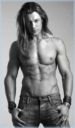 Long Haired Man Porn - Hot Guy with Long Hair. Jean Valjean...Porn Star :D