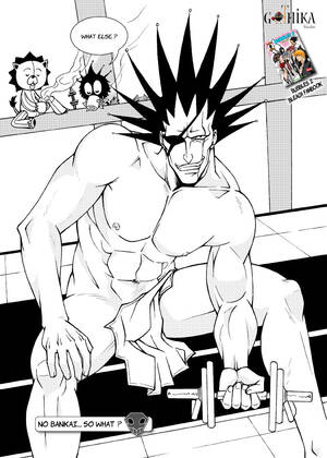 Gay Bleach Porn Kenpachi - Rule 34 - 1boy bleach gay gym kenpachi zaraki kon kon (bleach) male only  naked towel towel on legs working out yaoi zaraki kenpachi | 975987