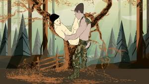 Military Gay Cartoon Porn - Military Uniform outside Hard Sex Gay Cartoon - Pornhub.com