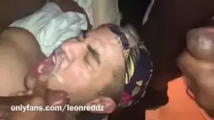 black cock bukkake - Big black cock bukkake party | xHamster