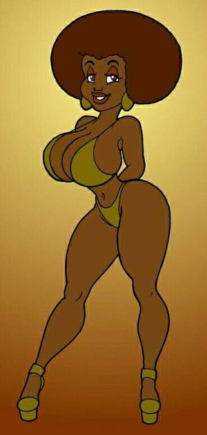 black booty toon porn - An African-American chick based on a character from an Animaniacs comic  book that featured Hello Nurse.