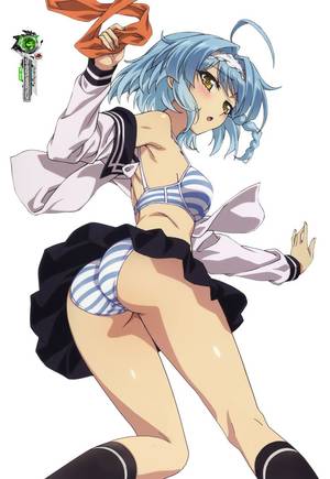 anime upskirt nude - Mio Naruse and Yuki Nonaka from the DVD covers of â€œThe Testament of Sister  New Devilâ€ [pantsu, ass, upskirt, anime]