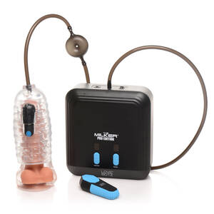 Milking Sex Toys - LoveBotz Milker Pro Automatic Penis Milking Machine w/ Remote |Sexyland