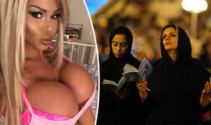 Iran Porn Star - Porn star Candy Charms receives furious backlash for nose job in Islamic  Iran | World | News | Express.co.uk