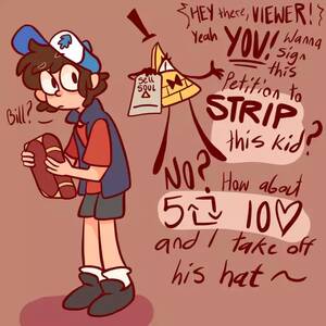 Bill And Dipper Porn - Bill and Dipper's Strip Game - HentaiForce