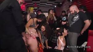 group fucking at bar - Orgy fucking and facials in public bar - Pornburst.xxx