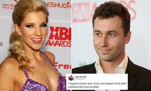 James Deen Porn - Porn star who accused erotic actor James Deen of sexual assault hits out  after award nomination | Daily Mail Online