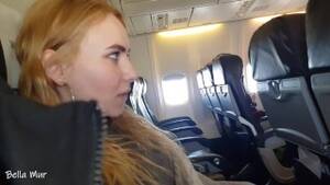 amateur sex on a plane - She couldn't wait anymore! Jerking and sucking cock in a public plane -  Free Porn Videos - YouPorn