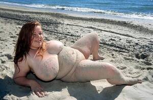fat people nude on beach - Fat Girl at Beach - 63 photos