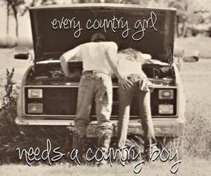 Country Girl Porn Captions - Country Couple Photography Ideas, Trucks - makes me laugh that his hand is  on her butt, typical guy, making the lady do all the work lol