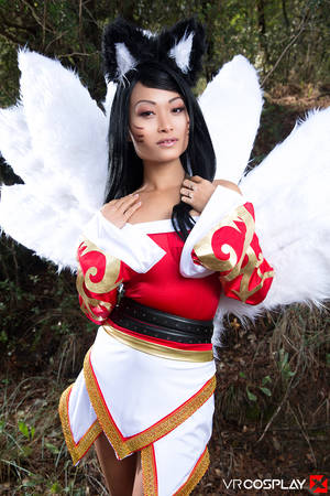 League Of Legends Cosplay Porn - ... League of Legends VR Porn Cosplay Ahri ...
