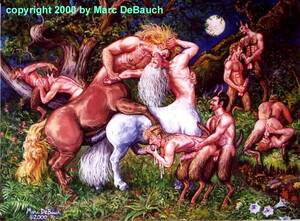 Gay Orgy Art - Adult Warning! Best of The Bunch: Gay Erotica: Orgy In The Woods
