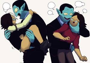 Fyn Adventure Time Gay Porn - Rule 34 - 2boys adventure time adventure time: fionna & cake anal sex blue  skin blush bottomless carrying carrying position deep penetration fangs  fionna and cake gay gay sex glasses hunson abadeer