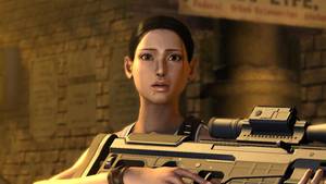 Binary Domain Porn - And after she leaves.