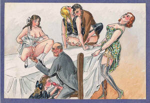 antique erotica drawings - Vintage Erotic Drawings
