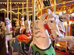 Carousel All Holes Filled Porn - The King Arthur Carrousel attracts guests of all ages