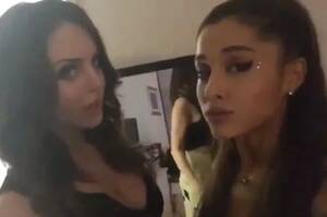 Elizabeth Gillies And Ariana Grande Porn - Ariana Grande kisses pal Elizabeth Gillies and accidentally posts video on  Instagram - Irish Mirror Online