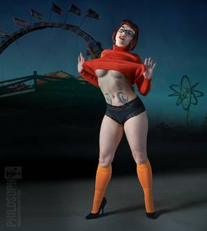 Amy Villainous As Velma Porn - Velma at the carnival by PhilosophyFetish on deviantART