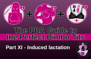 induced erotic lactation - 11. The perfect bimbo tits - Induced lactation - Pink Bimbo Academy