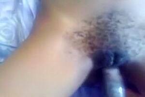Hairy Jamaican Pussy - Jamaican girl gets her hairy pussy pov missionary fucked with condom on the  bed, leaked Hairy
