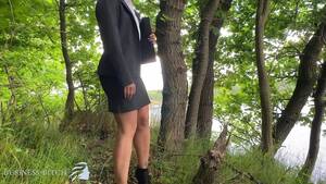 black forest public sex - business woman rough public sex in the forest - rip her white blouse -  XNXX.COM