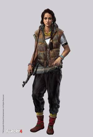 Far Cry 4 Amita Sexy - Far Cry 4 Character Concept Art by Aadi Salman