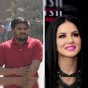Madhuri Indian Porn Stars - Hardik Patel wants fans to look at Sunny Leone in same light as Sridevi,  Madhuri Dixit - The Economic Times