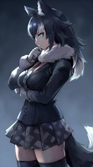 Anime Werewolf Girl Porn - Grey Wolf by oopartz