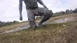 black mud porn - Stinky black mud bath | xHamster