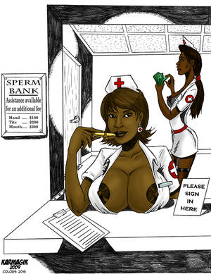 black nurse cartoon hentai - Ebony Nurses by karmagik - Hentai Foundry
