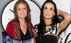 Demi Moore Hardcore Porn - Demi Moore set to join cast of Lovelace movie playing renowned feminist  Gloria Steinem | Daily Mail Online