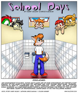 Furry School Porn - School Days Krezz Karavan porn comic - Comixhub