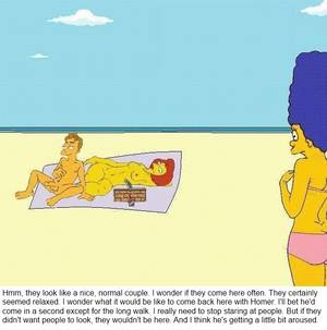 adult beach toons - the simpson gallery porn anime cartoon porn marge simpson nude beach photo