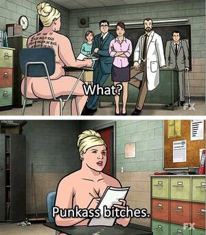 archer cartoon pam porn - 17 Times Pam Poovey Was The Real Hero Of \
