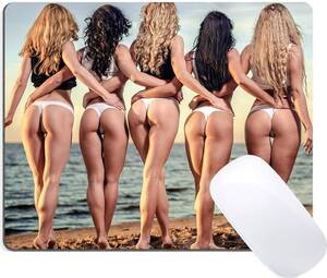 butt nude beach anal - Uni Fashion Fair Style Crome Beautiful Women Nude Busty Ass Hot Bikini  Girls on The Beach Mouse Pad (9.1 x 7.3 inches) : Amazon.in: Computers &  Accessories