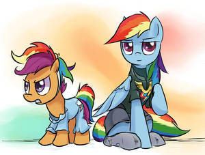 Mlp Scootaloo Porn Mom - Scootaloo looking at Rainbow Dash's old bedroom S7E7.png | Scootloo |  Pinterest | Rainbows