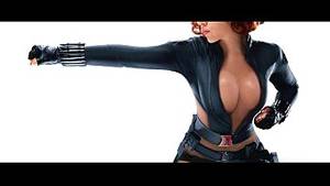 black widow nude cosplay shemale - Black Widow