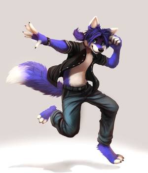 Anthro Fox Furry - [CM] Malako by thanshuhai on deviantART