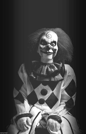 Evil Scary Clown Porn - Dead silence movie prop evil clown horror puppet haunted dummy doll  halloween it