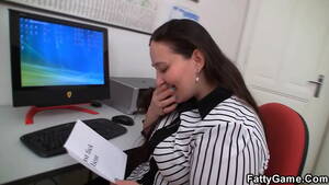 fat bbw office sex - Fat ass office BBW seduces client into sex - XVIDEOS.COM