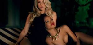 Fucked Shakira - Diva Devotee: Shakira and Rihanna Get Suggestive (YAWN!) in video for  \