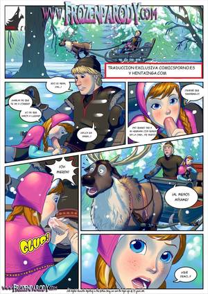 Frozen Porno - Frozen chica disney muy famosa en un cÃ³mic de sexo donde hombres tienen que  follarle y ella practica sexo oral y anal.