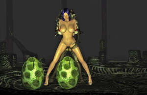3d Alien Impregnation Birth Porn - Busty alien girl used for breeding and hatching alien eggs |  3dwerewolfporn.com