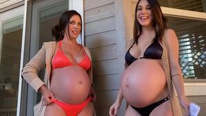 horny pregnant sistas - Pregnant sisters getting real