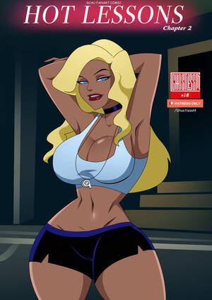 cartoon black bra - Hot Lessons: Chapter 2 (Justice League) [Ghostlessm] - Porn Cartoon Comics