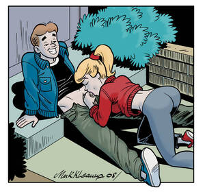 Archie Comics - Rule 34 - archie andrews archie comics betty cooper blonde hair fellatio  hair oral pubic hair smile | 281791