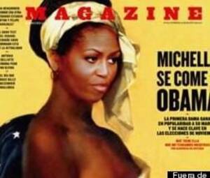 Michelle Obama Nude Porn - PHOTO: Michelle Obama Pictured As Nude Slave...Did The Magazine Go Too Far?  | Spokane News | khq.com