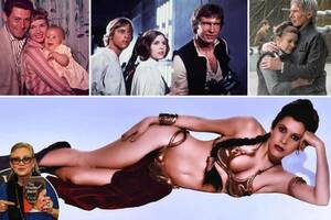 Carrie Fisher Porn Star Wars - Star Wars legend Carrie Fisher's life in the fast lane was packed with stars,  affairs, drugs and laughter | The Sun