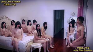 huge asian shemale orgy - Insane Asian Shemale Gangbang Orgy!